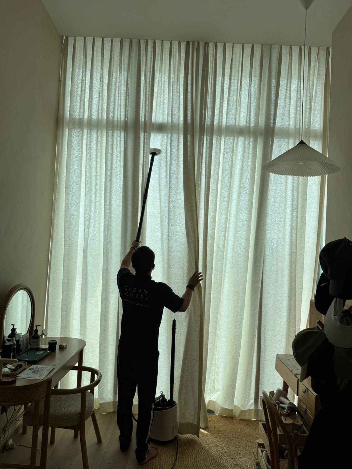 A family-safe Singapore home kept clean for children and pets